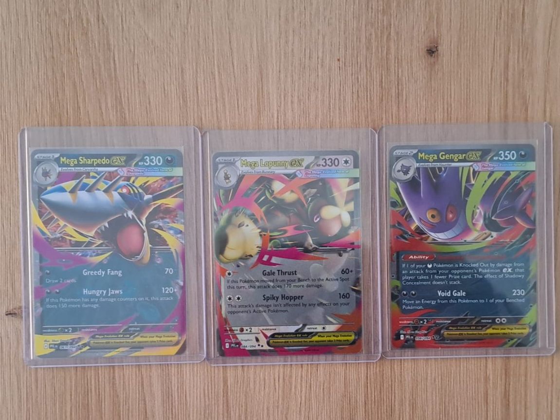 Pokémon Carte collezionabili: Cartes Pokémon Mega Sharpedo EX, Mega Lopunny EX, Mega Ge... – Nuovo (secondo la descrizione) da La Tour de Trême venduto da Lepi_23