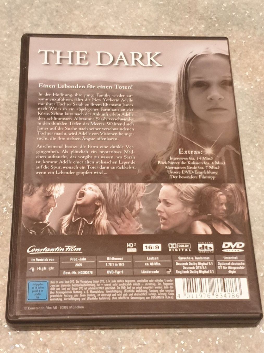 Alle DVDs: The Dark – Gebraucht aus Rothenthurm von Lord-Ren 1