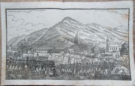 Rothenthurm Holzschnitt 1847 sehr selten