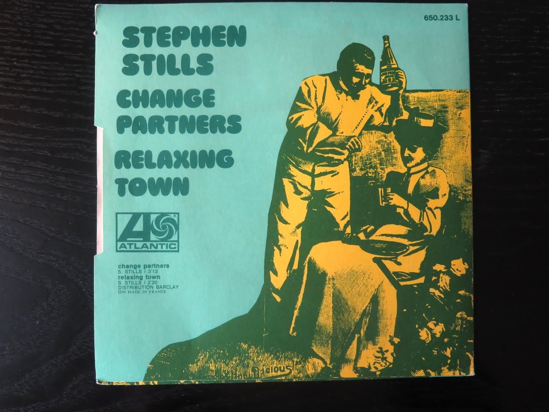 Dischi in vinile: (p) Single STEPHEN STILLS: Change partners 1971 – Usato da Bern venduto da Balzamico 1