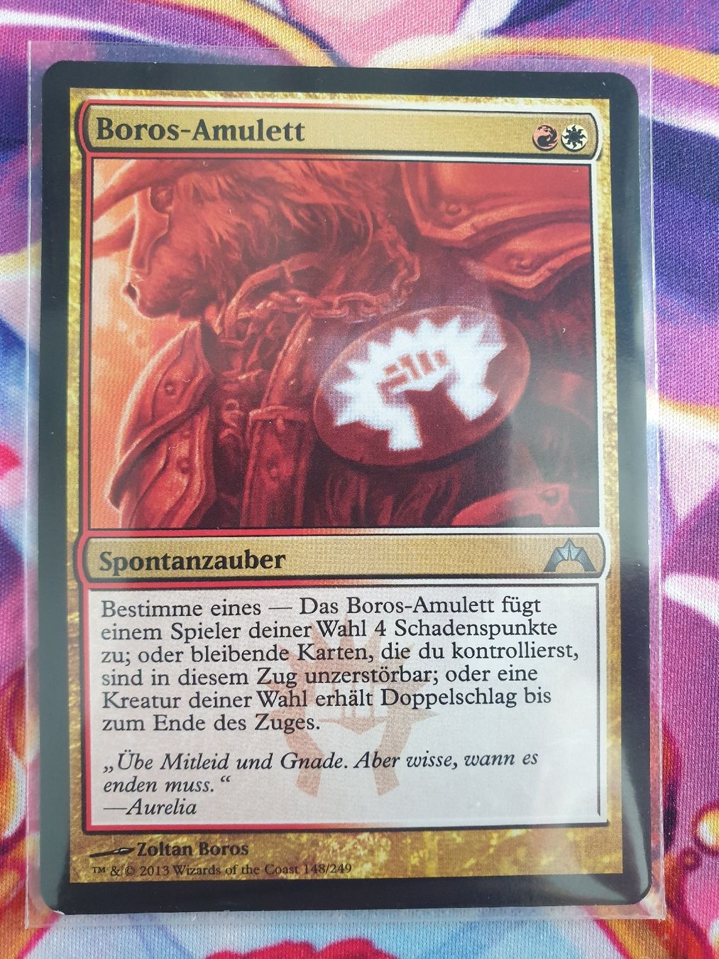 Magic The Gathering Carte collezionabili: MTG Boros-Amulett DE – Usato da Pieterlen venduto da Natschoooo