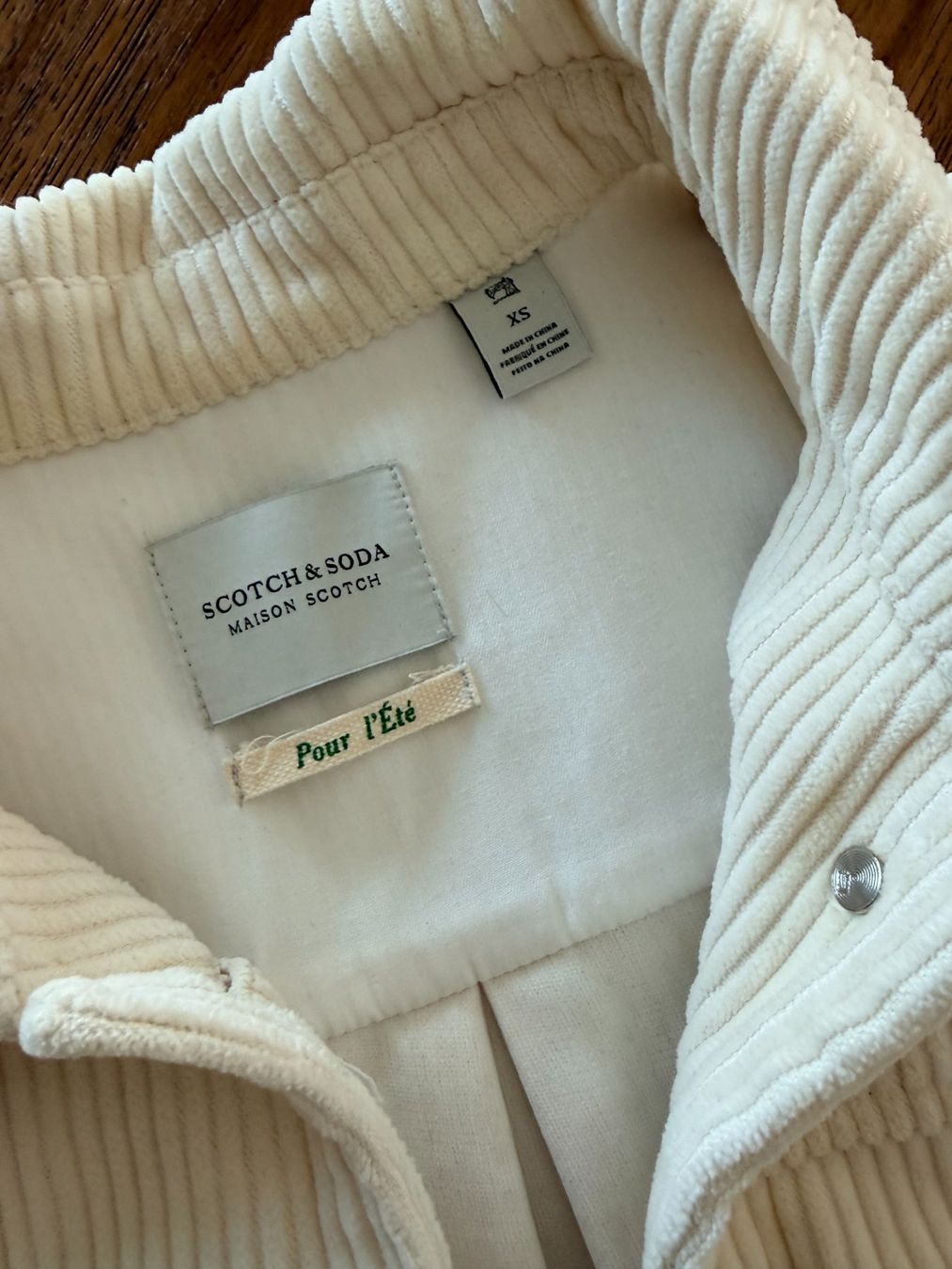 Maison Scotch Giacche: Maison Scotch Cords Jacket Gr.34 Creme – Usato da Nuerensdorf venduto da ghi_b7xs 3