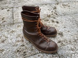 Vintage Boots Pferdeleder Horsehide 12 45