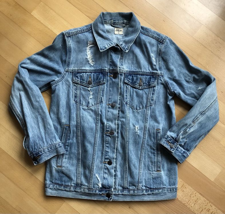 Jeansjacke Grösse M von Gap (Destroyed Look) 1