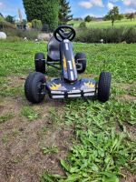 Tretkart "Racing Kart Formel 1" mit Flammenmotiv, gebraucht