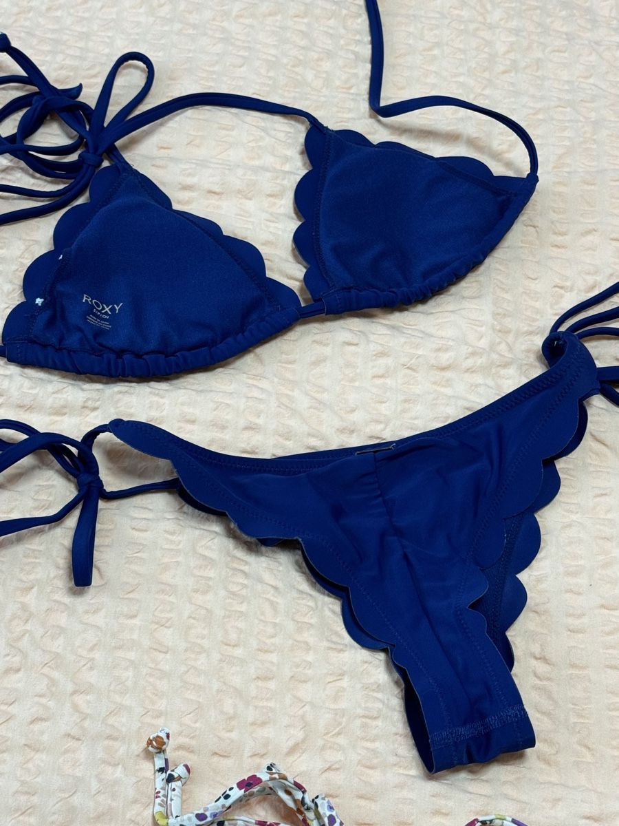 Roxy Badekleider & Bikinis: Bikini, S, 36, 2-er Set, Roxy pink, blau – Neu (gemäss Beschreibung) aus Wilen b. Wil von carpediem25 5