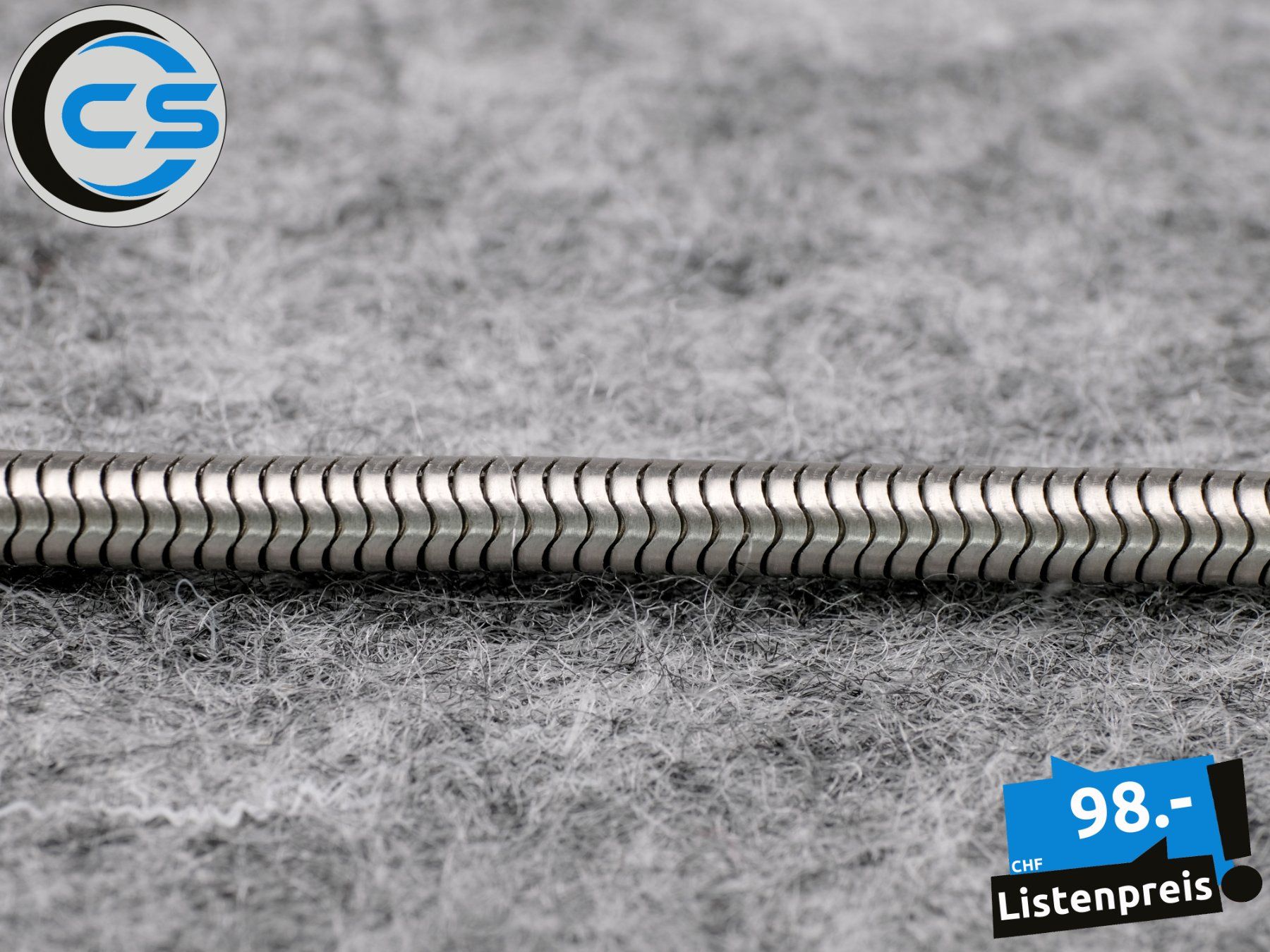 Catenine: MONOMANIA Schlangenkette Basic Ø 5.0 mm Länge 38cm – Nuovo e nell'imballaggio originale da Samstagern venduto da ConciergeService 6