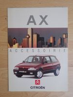 Citroen AX Accessoirie - Schweizer Prospekt - P1668