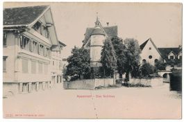 Appenzell, das Schloss, um 1900