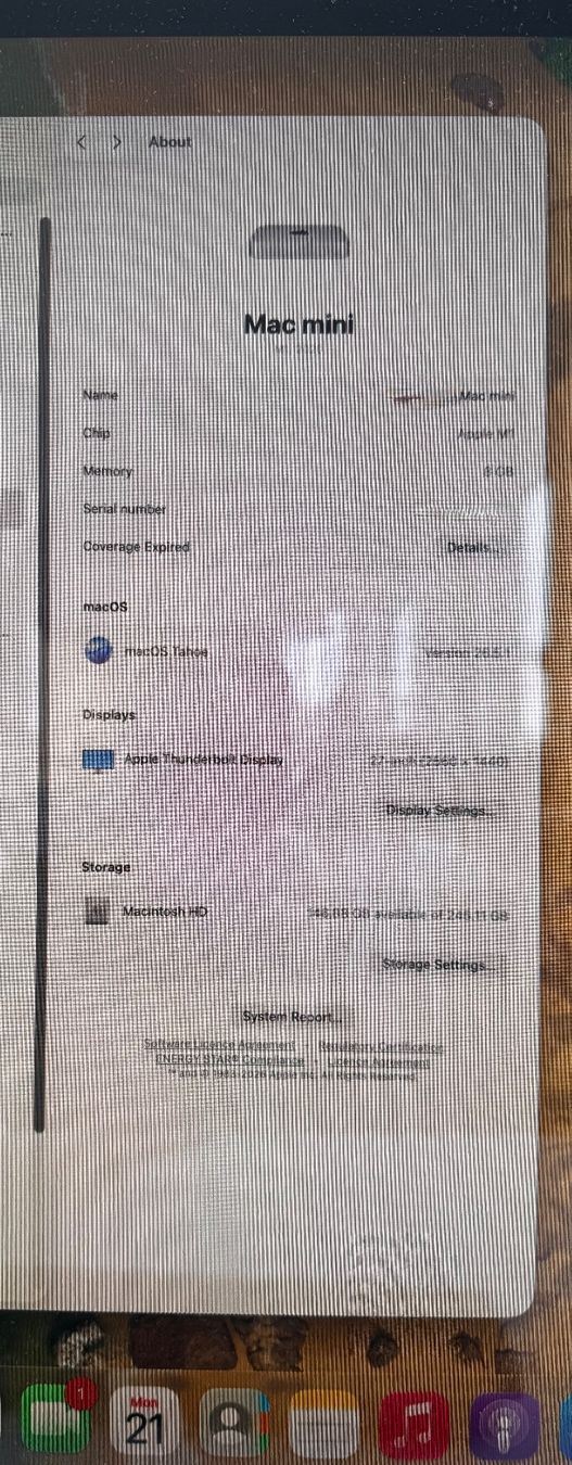 Apple PC: Mac Mini M1 (2020) – Nuovo (secondo la descrizione) da Zürich venduto da gen_tl7f 5