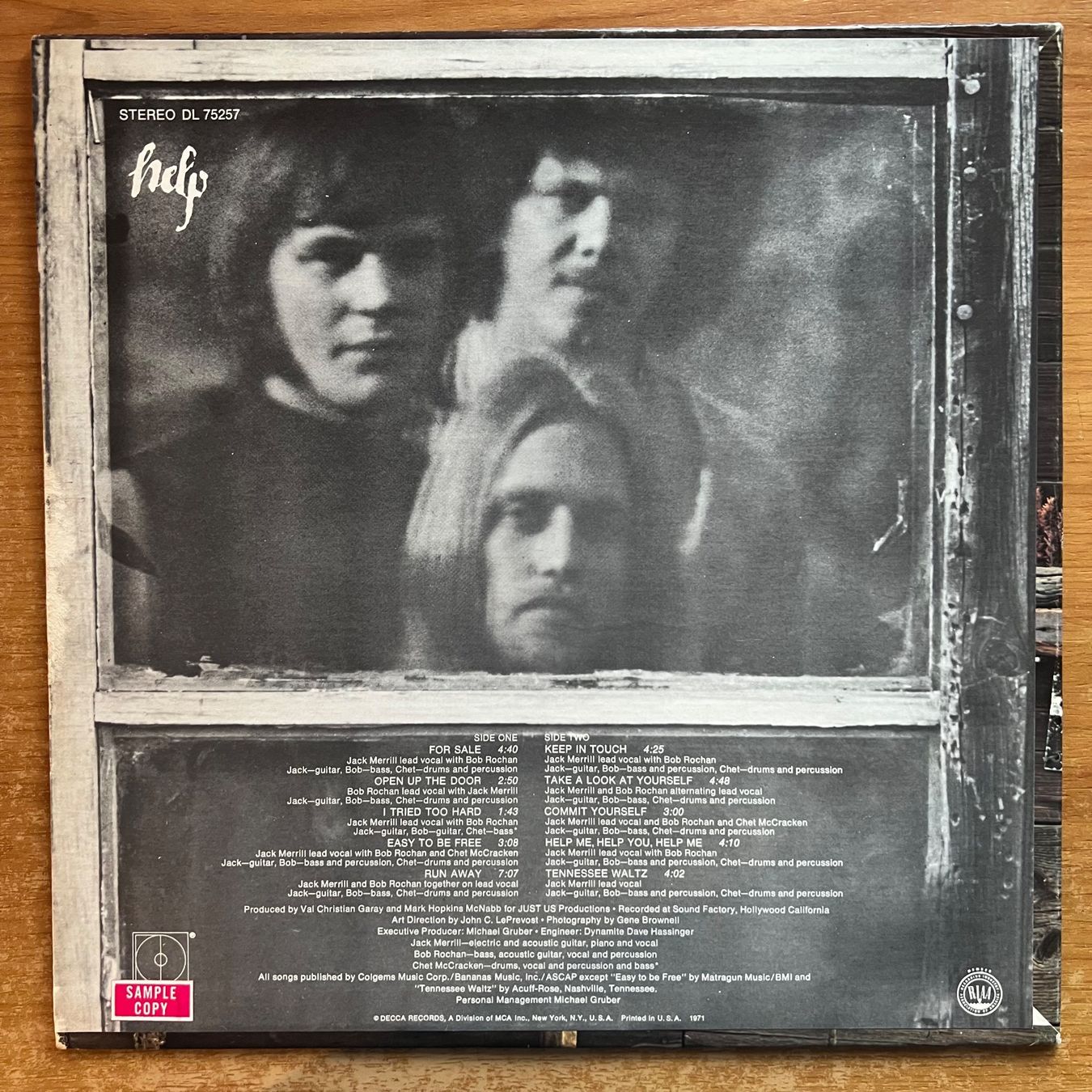 Schallplatten: Help - Same / 1. US-Press. 1971 - Nice Copy – Gebraucht aus Gais von soundcave57 1