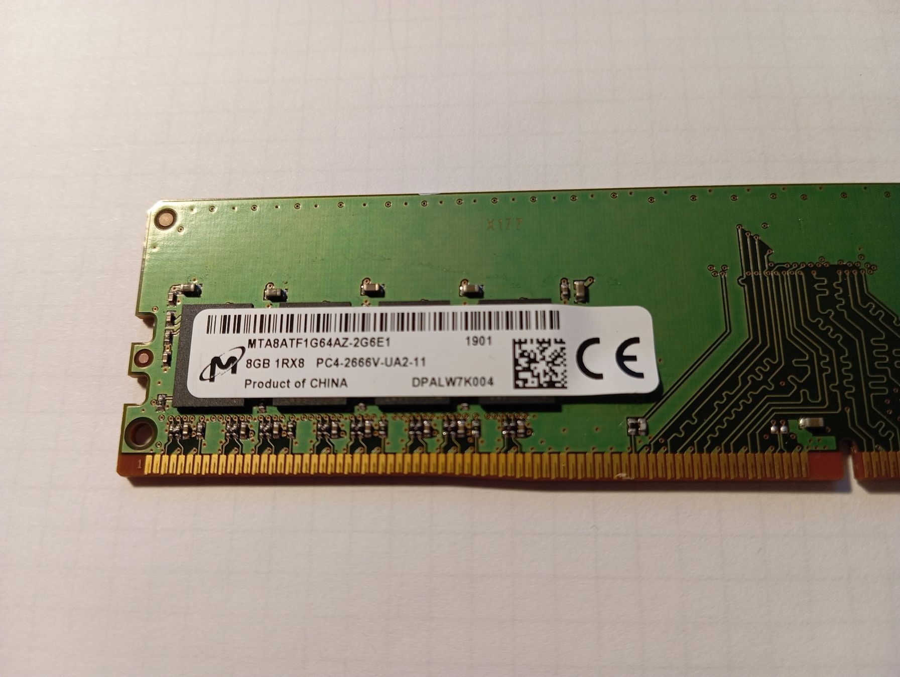 Memoria / RAM: Micron DDR4 RAM 2x8GB 2666 MHz – Usato da Rümikon AG venduto da ron_6hrz 1