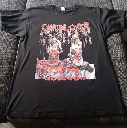 CANNIBAL CORPSE - Butchered at birth T-Shirt XL Black Metal