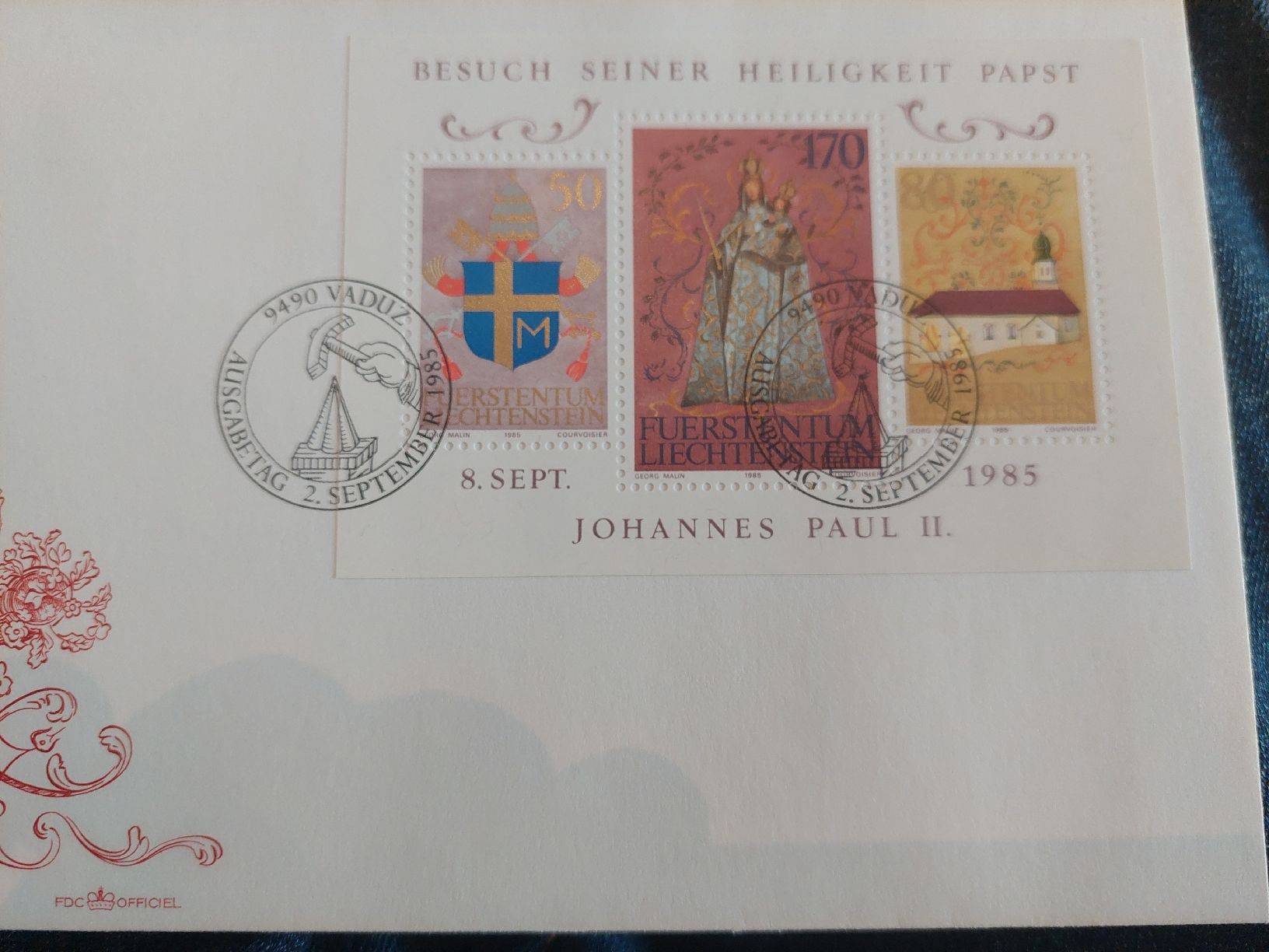 Tous les timbres: Timbres du Liechtenstein  – Neuf (Voir description) à Le Locle par wchs 2
