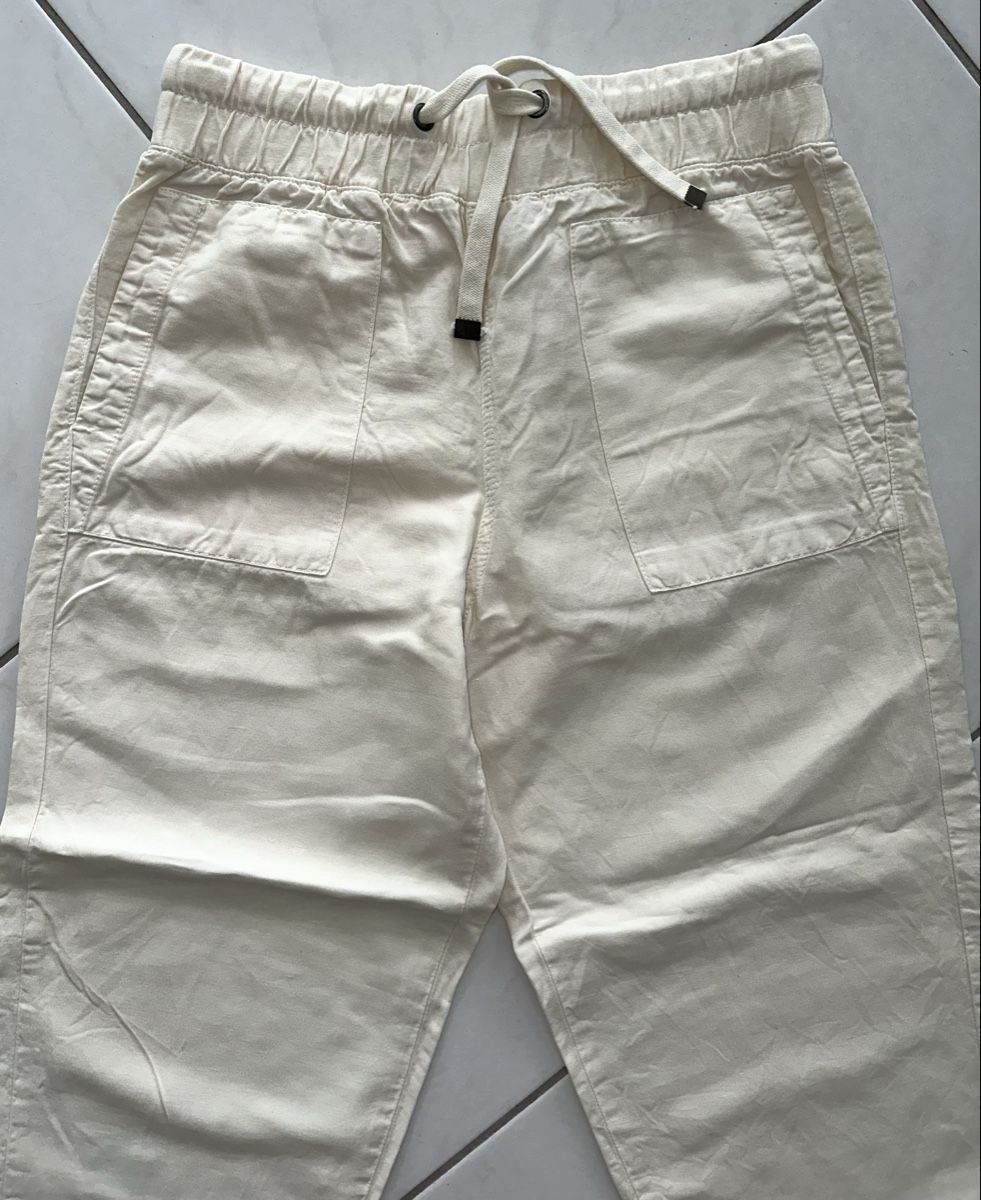 Zara Pantaloni: ZARA HOSE GR. S LEINEN neuwertig – Nuovo (secondo la descrizione) da Unteraegeri venduto da MH203 4