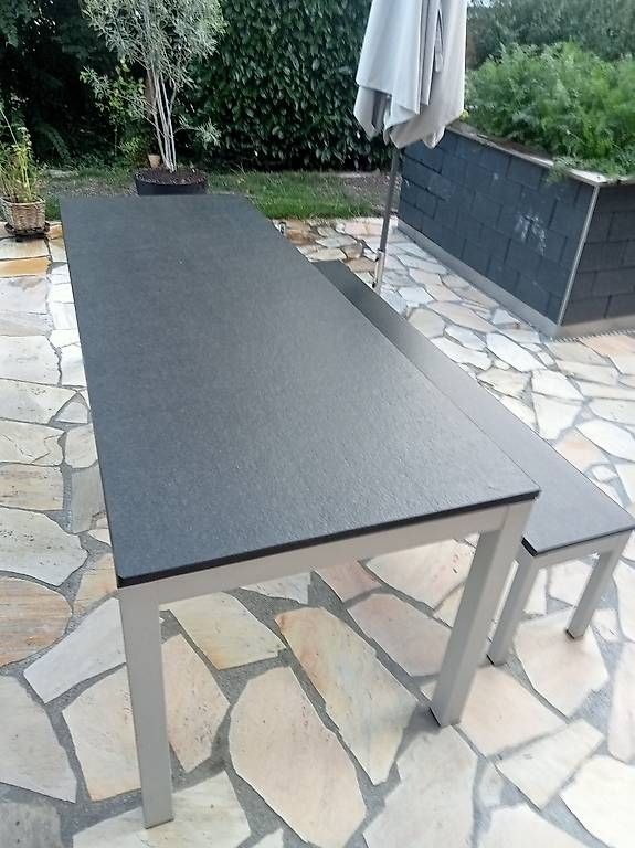 Tische: Granittisch mit Granitbank – Gebraucht aus Neuheim von rene02 2