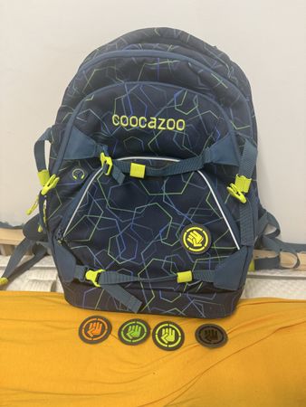 Coocazoo Rucksack mit Patches