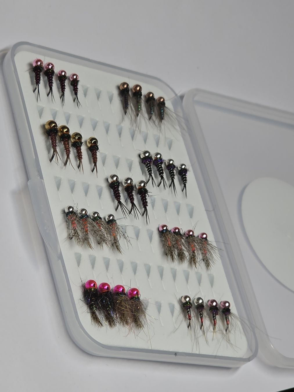 Köder: Nymph Box 35 Stück – Neu (gemäss Beschreibung) aus Degersheim von HookedOnTheFly 1