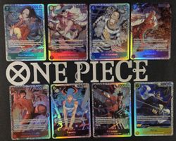 8x SR Set OP16 - NM - One piece card game