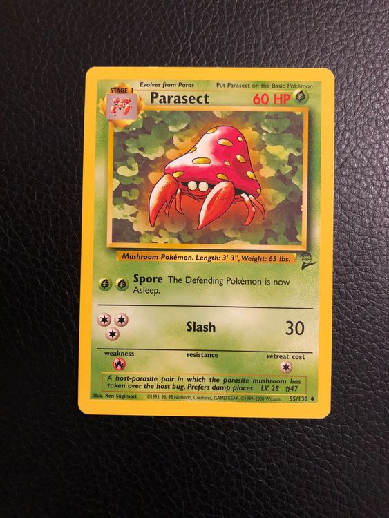 Base Set 2 Parasect 55/130 Ab 1 (Gebraucht) in Paradiso für CHF 2 – mit ...