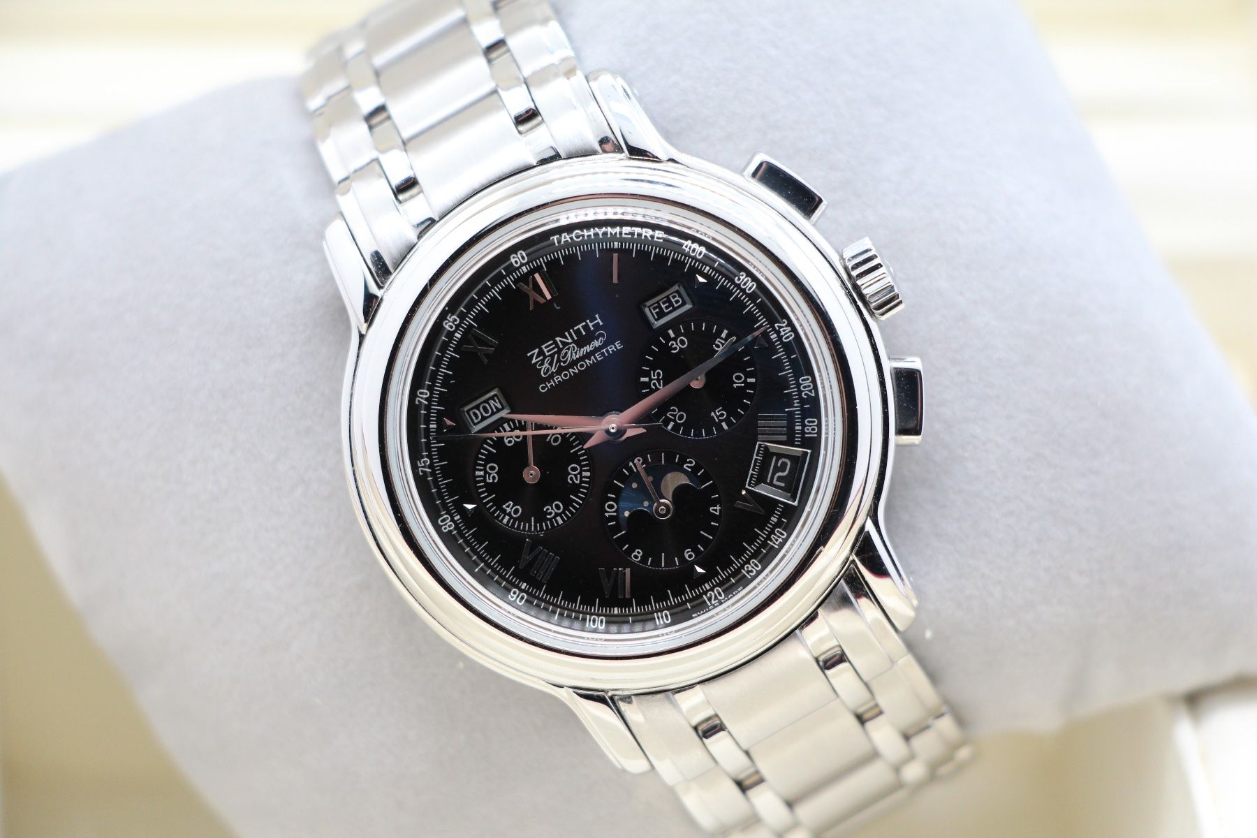 Zenith Orologi: Zenith El Primero Chronomaster Ref. 02.0240.410, Full-Set – Usato da Zug venduto da eMDi_Collection 1