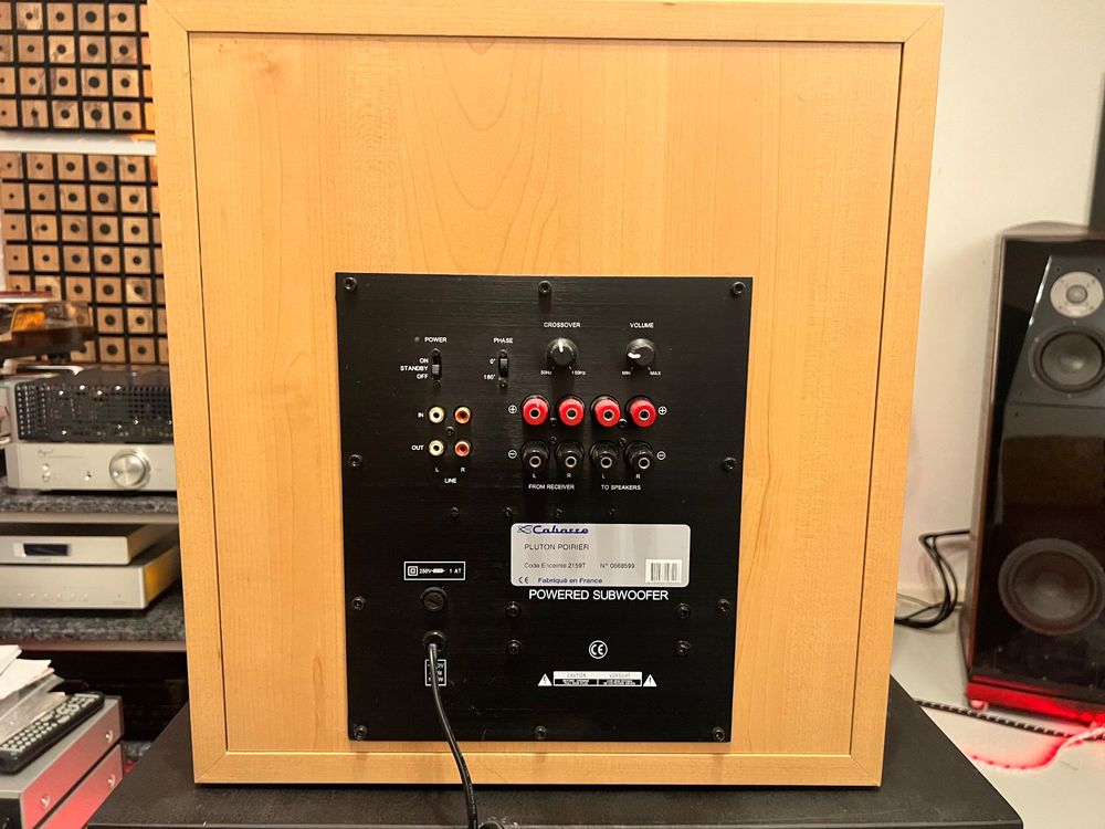 Caisson De Basse Cabasse Pluton II AS100W - Occasion Révisée - Garantie 1 An