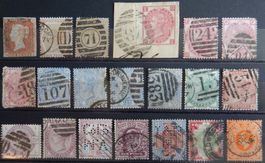 Grossbritannien ex. Kat. 3-119 gest. 1841/1909 Kat. 325 Euro
