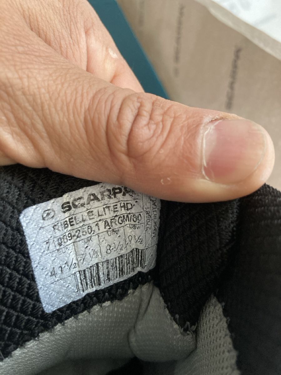 Scarpa Chaussures hommes: Scarpa Ribelle HD, Gr.41.5 – Neuf (Voir description) à Hasliberg Goldern par clarma 6