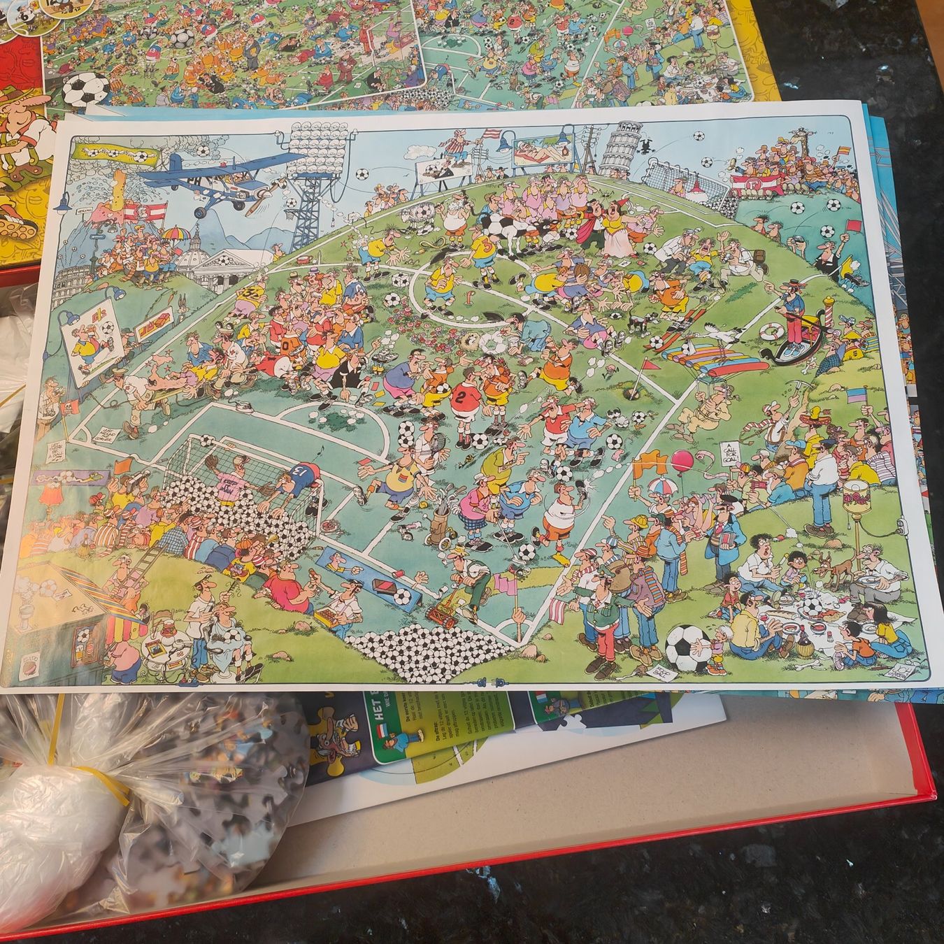 Puzzle: 3 Fussball Puzzle – Usato da Zürich venduto da Mumpfi9 1