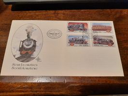 Cachet philatélique spécial locomotives à vapeur - 1983!