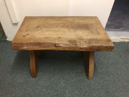 Table basse rustique en bois massif