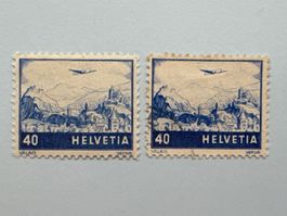 1954, Farbänderung ZNr. F44-F44c