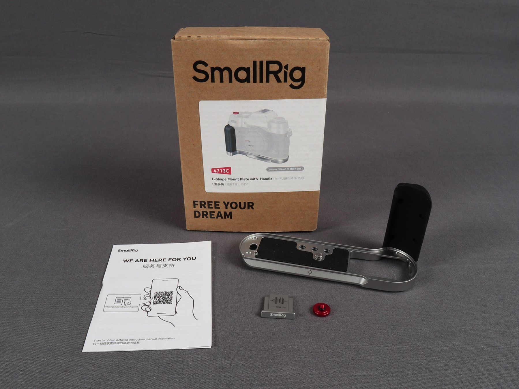 Smallrig Altri Accessori: SMALLRIG L-Shape Mount Plate with Handle for Fuji – Nuovo (secondo la descrizione) da Steinen venduto da Restwert_Steinen
