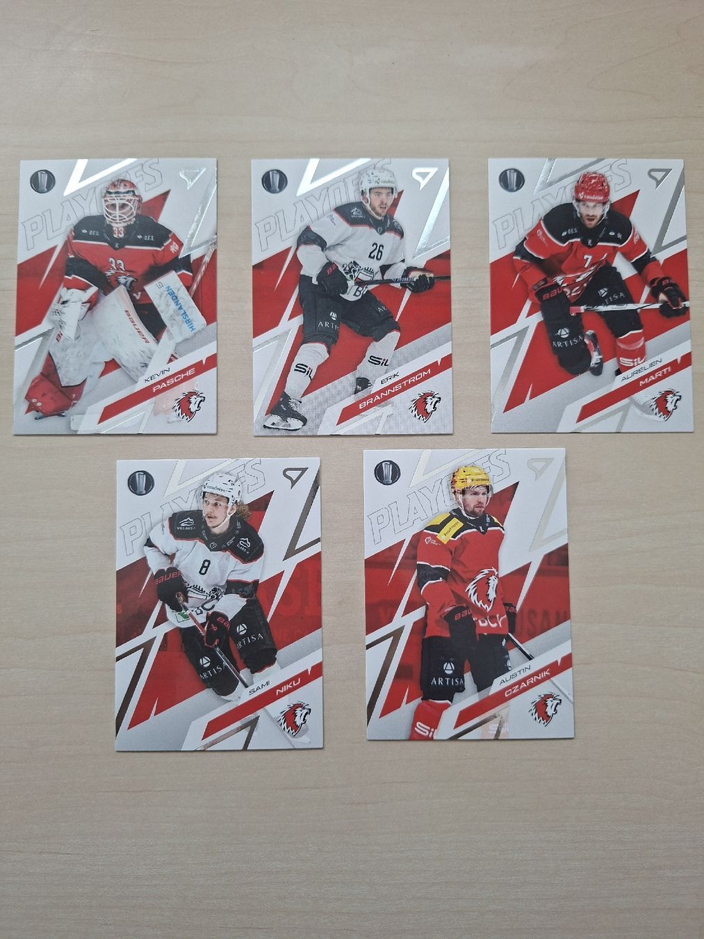 Sportzoo Sammelbilder & Trading cards: 5 cartes Base Playoff 2026 LHC – Neu (gemäss Beschreibung) aus Lentigny von BaechlerJ