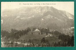 Pays de Gex, Le Pailly, le Mont-Rond, 1924, gelaufen