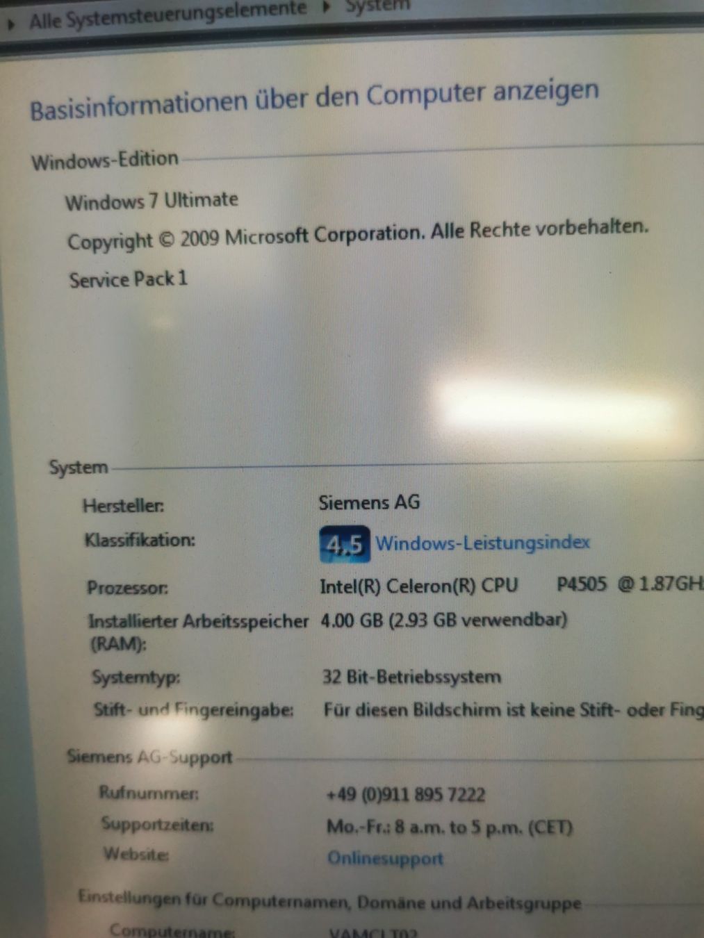 Siemens Elektronikbauteile: Siemens Simatic Panel PC Touchscreen - Top Zustand! – Gebraucht aus Niederlenz von Chevy_V8 4