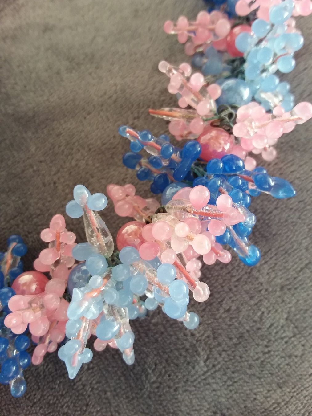 Catenine: Antike Glas Halskette Collier Ca 1940 – Usato da Zürich venduto da sanwit 3