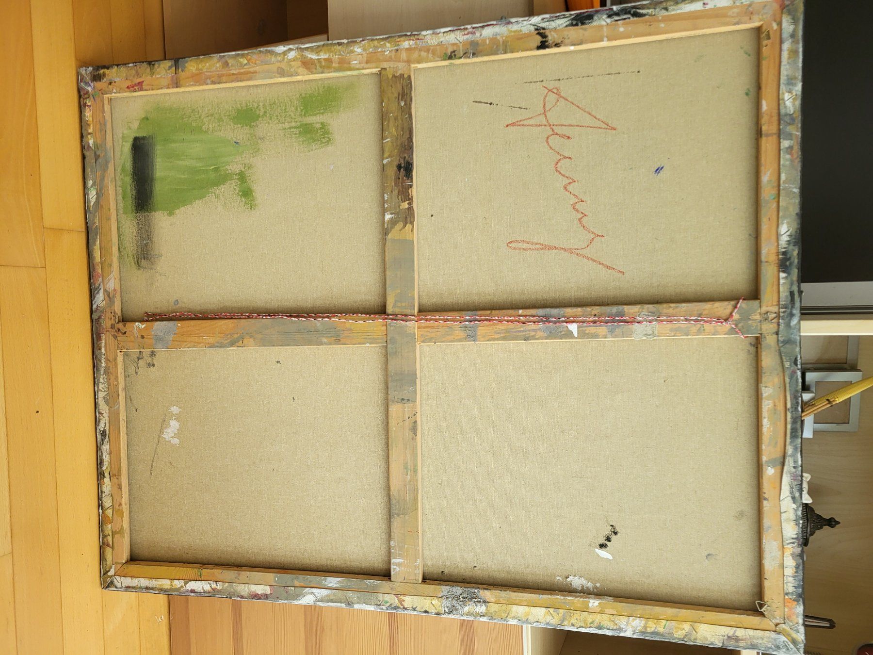 Dipinti: Tableau abstrait unique - Ajoutez du style à votre intéri... – Usato da Bern venduto da cavie 4