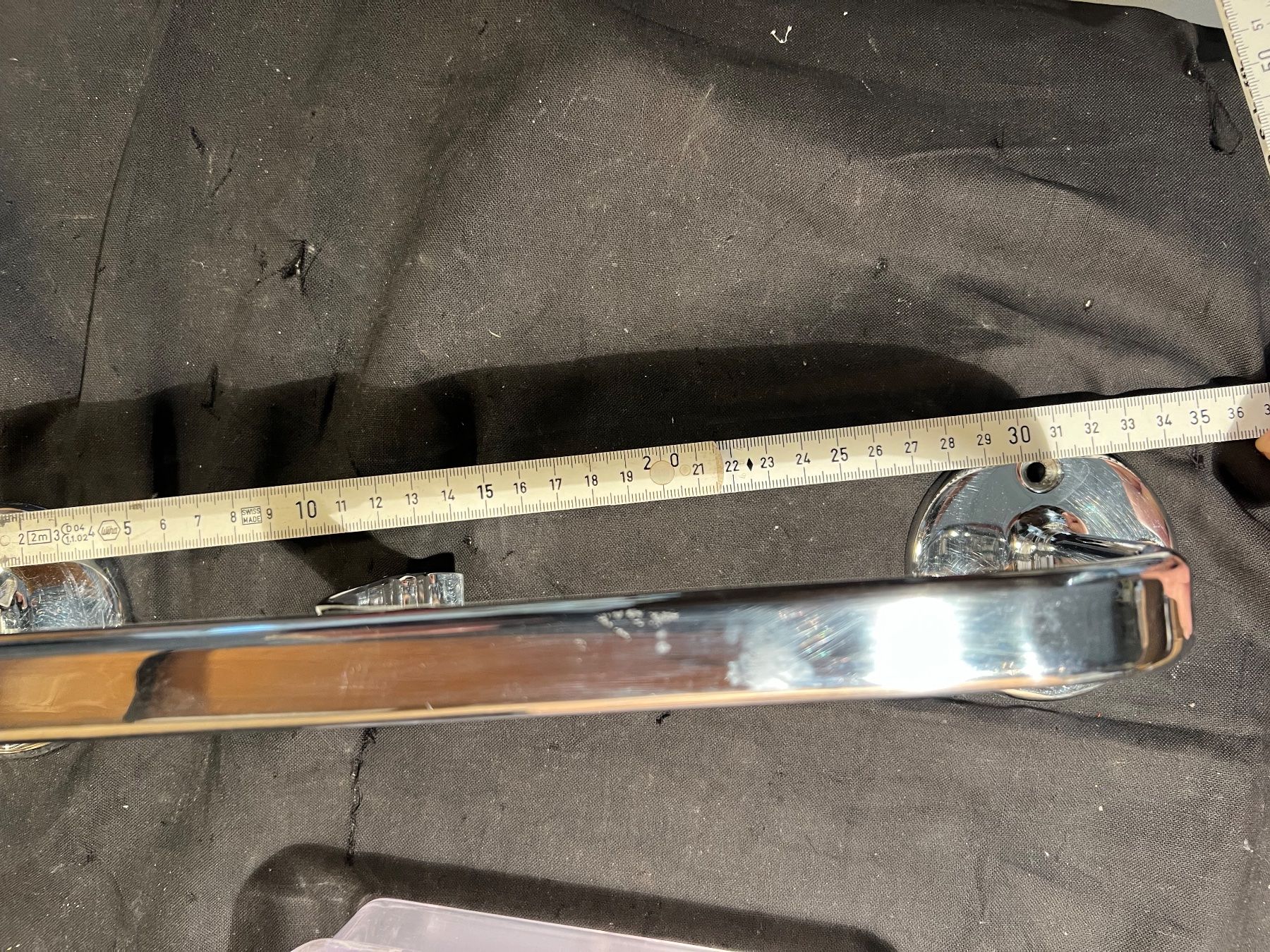 Portasapone: Chrom Seifenschale mit Halterung, Vintage – Usato da Niederrohrdorf venduto da ledergerber 4