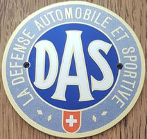 Plakette DAS LA DEFENSE AUTOMOBILE ET SPORTIVE