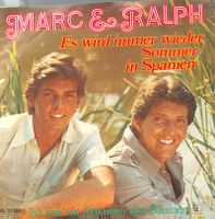 Vinyl-Single Marc & Ralph - es wird immer wieder Sommer in