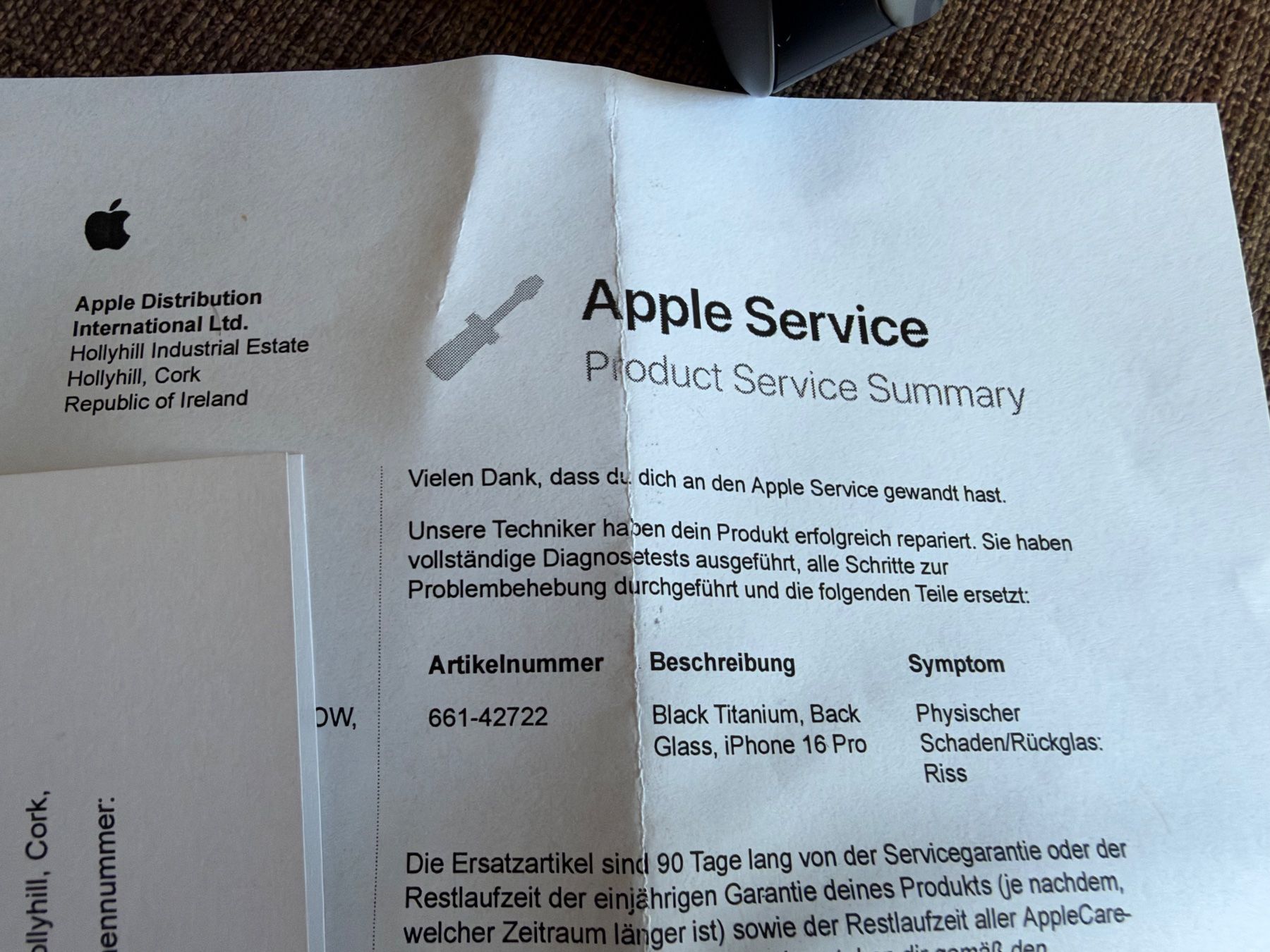 Apple Portables: iPhone 16 Pro Black Titanium 256GB – D'occasion à Fislisbach par kul_8gl8 4