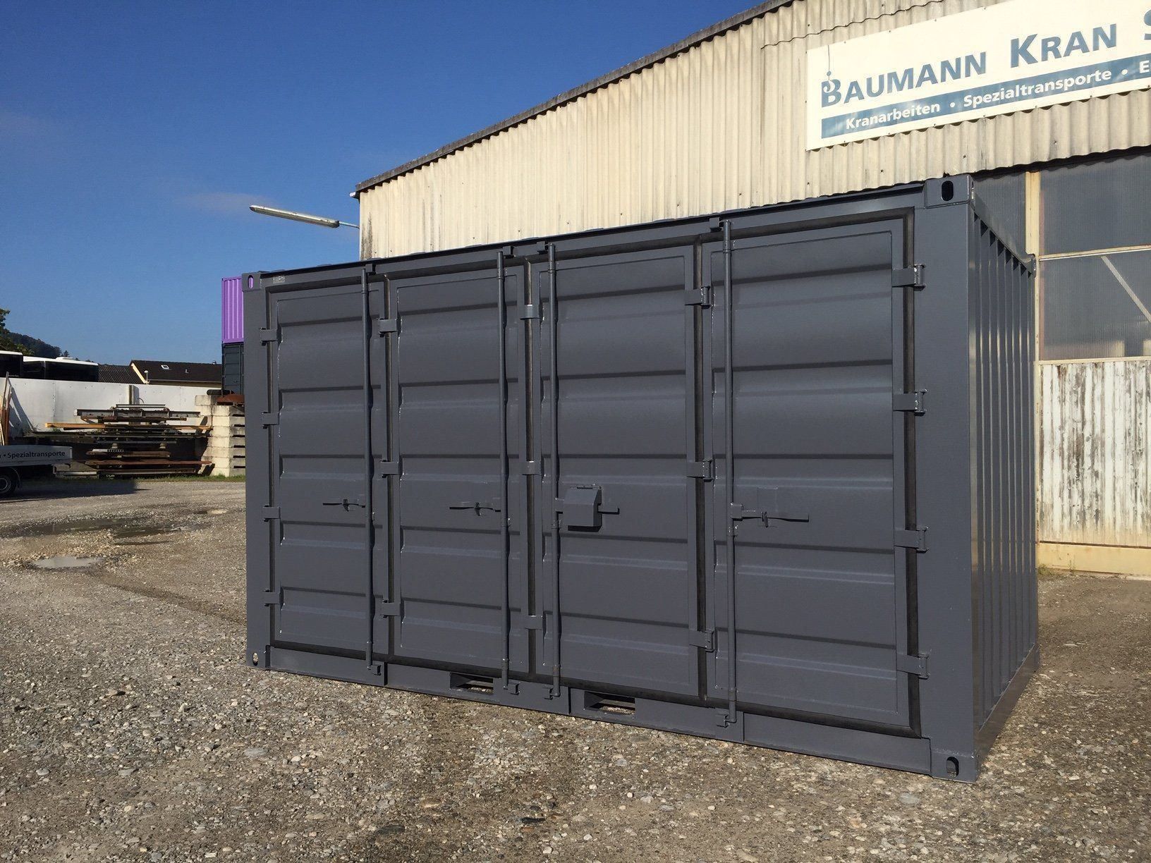 Contenitori edile: 15' Lagercontainer Open Side – Nuovo (secondo la descrizione) da Kradolf venduto da BKSAG 1