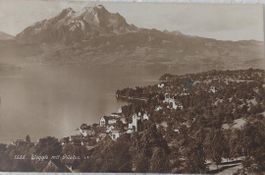 WEGGIS mit Pilatus - 1916