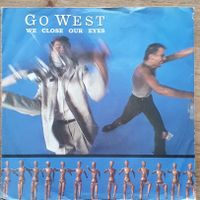 Go West We Close Our Eyes Vinyl guter Zustand