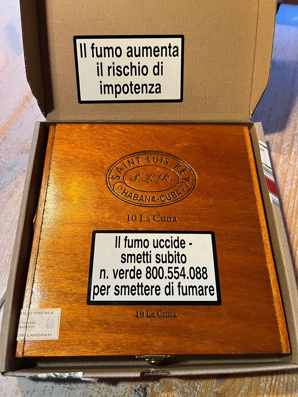 Sigari: Saint Luis Rey La Cuna – Nuovo (secondo la descrizione) da Laax GR venduto da hanibalKing87 1