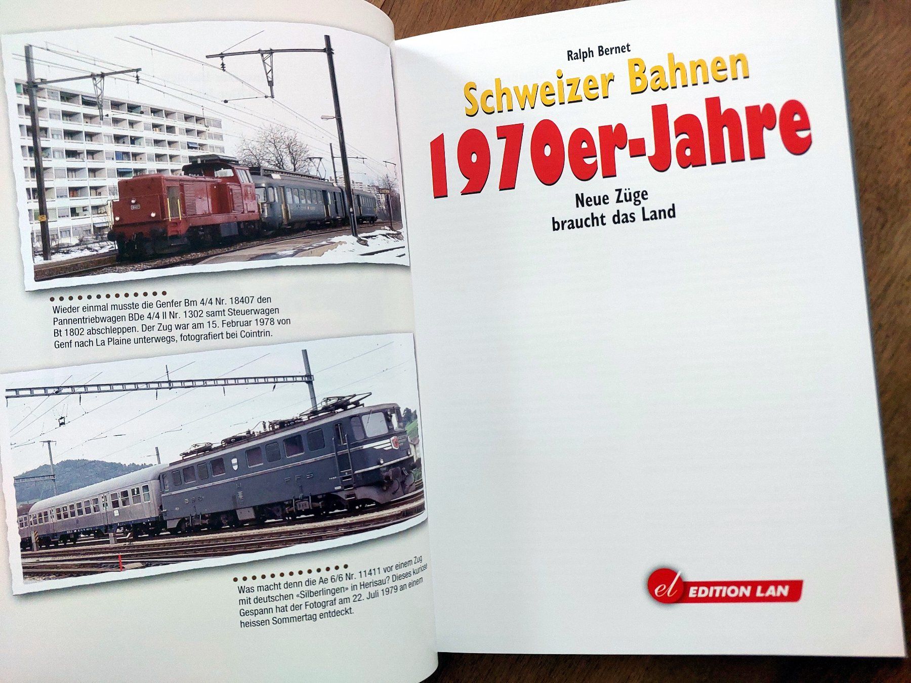 Libri: Schweizer Bahnen 1970er-Jahre - Ralph Bernet – Usato da Schönenwerd venduto da Steidi 1