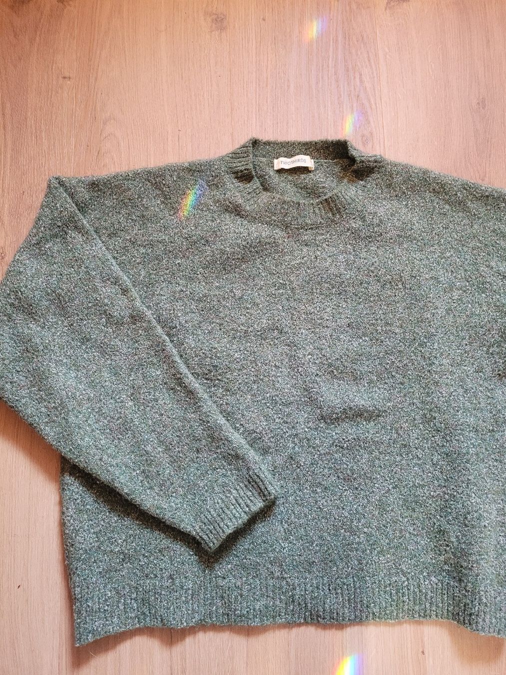 Twothirds Pullover & Sweatshirts: Twothirds Pullover grün meliert – Gebraucht aus Loco von tschoia 1