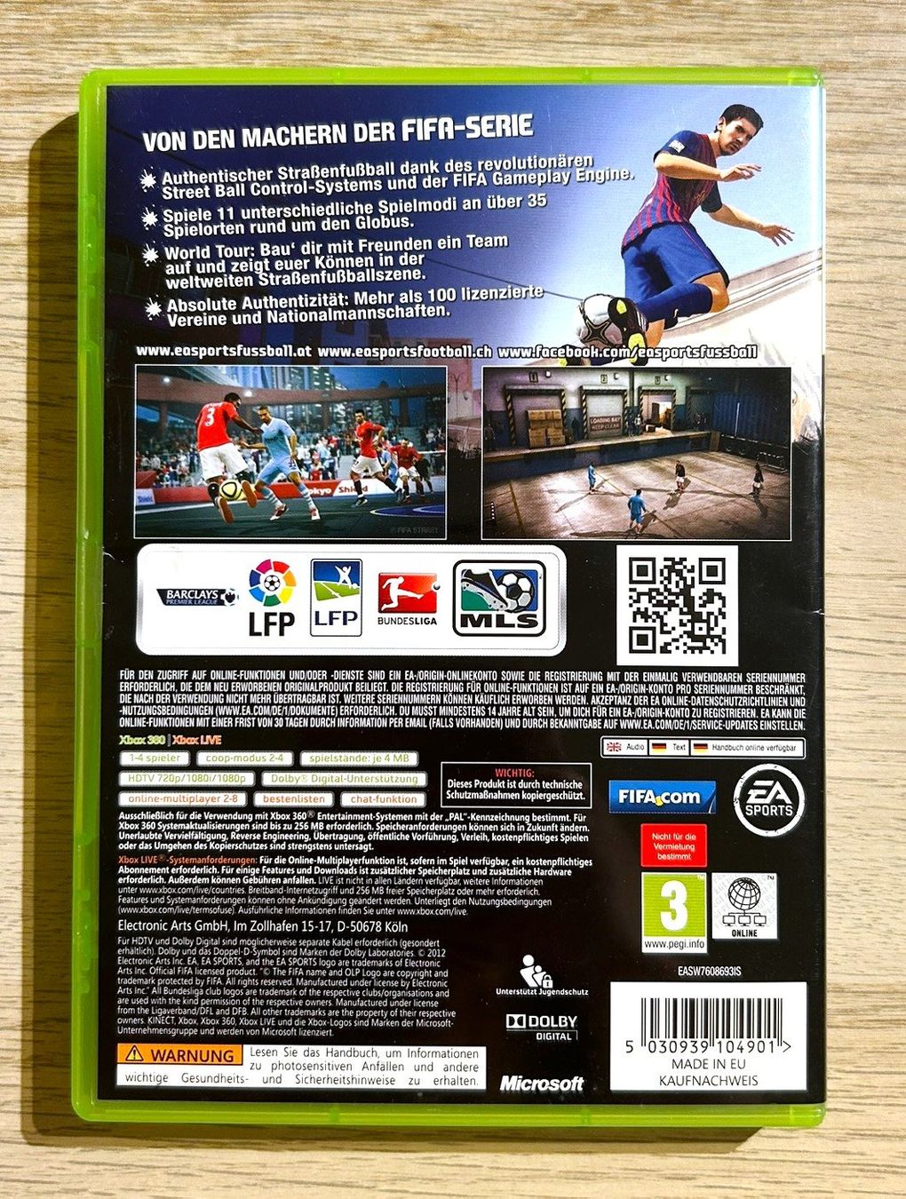 Microsoft Giochi: FIFA Street Xbox 360 – Usato da St. Gallen venduto da Alpine.Arcade 1