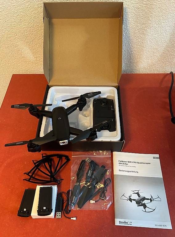 RC Modellbau: Simulus Faltbarer WiFi-FPV-Quadrocopter GH-35.fpv – Gebraucht aus Winterthur von ens_n2vr 1